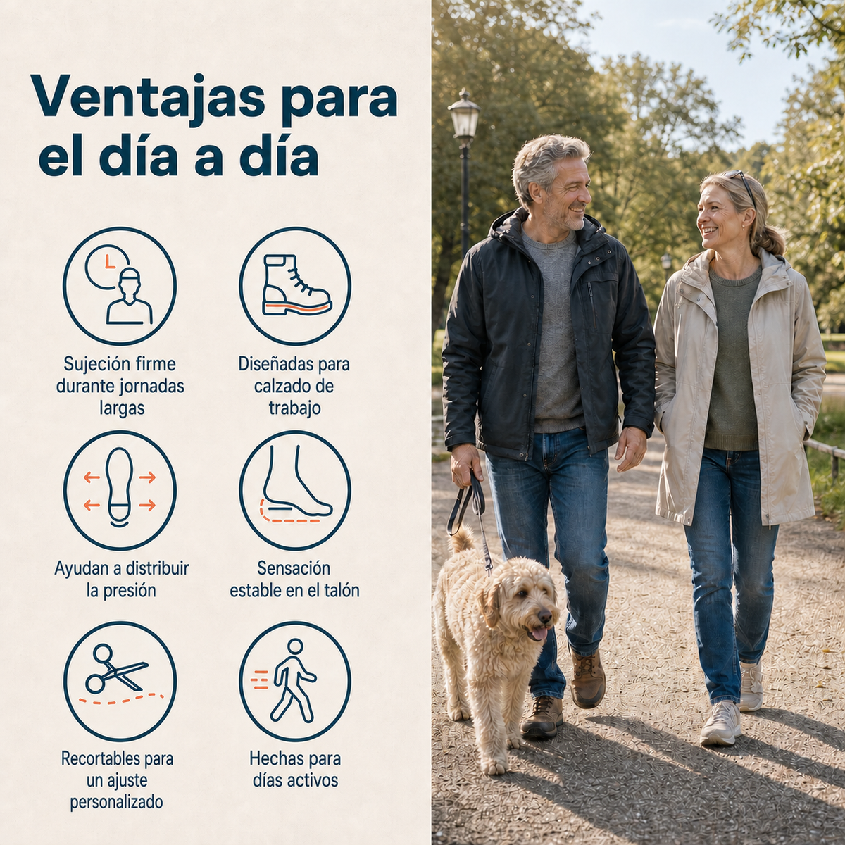 Ventajas de las plantillas Ortavio ArcCore para el día a día